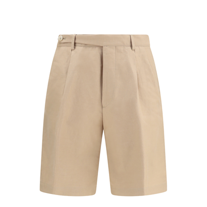Cotton and Linen Shorts - Image 1