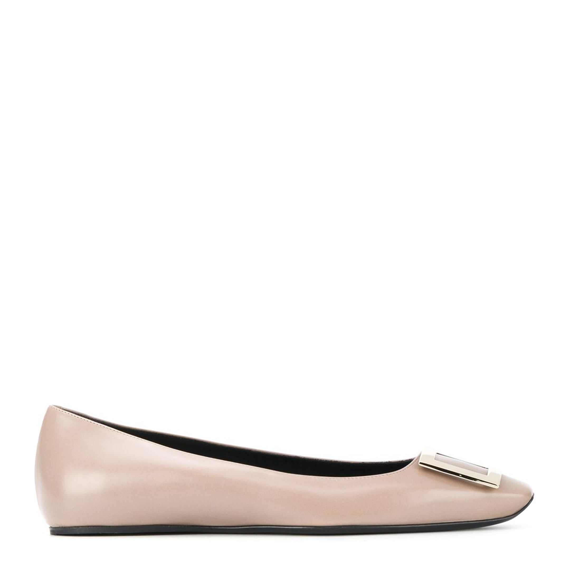 Trompette Ballerinas in Leather - Image 1