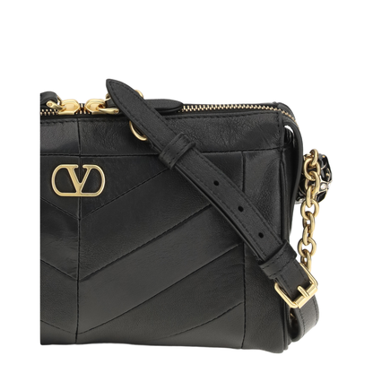 Panthea Small Chevron Shoulder Bag - Image 4