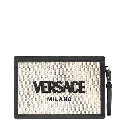 Clutch Bag Cotton Beige - Image 1