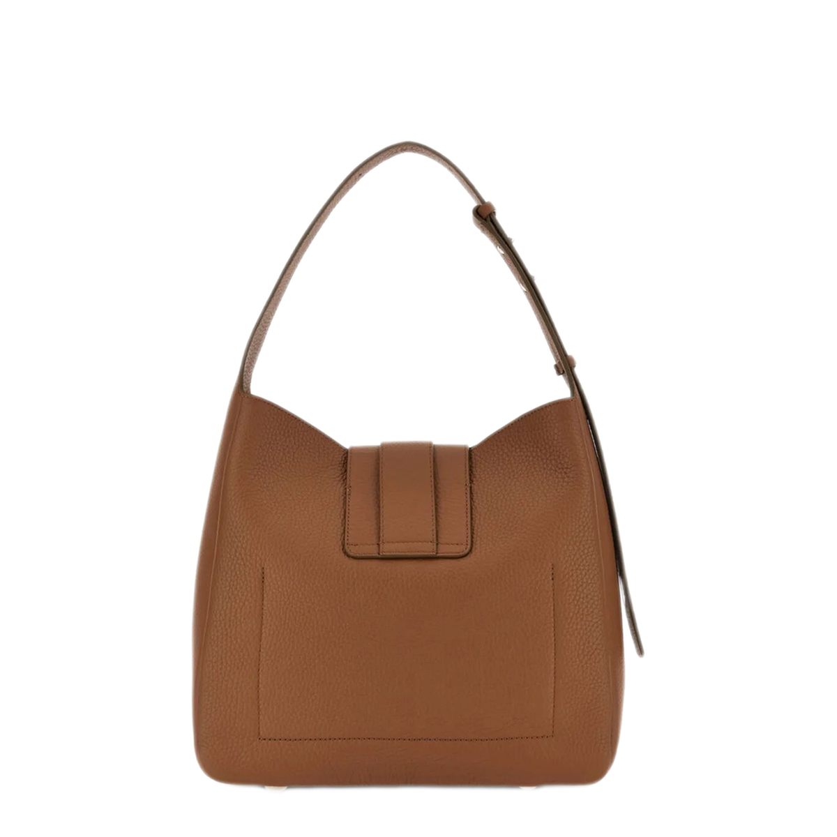 Calfskin Shoulder Bag - Brown - Image 2