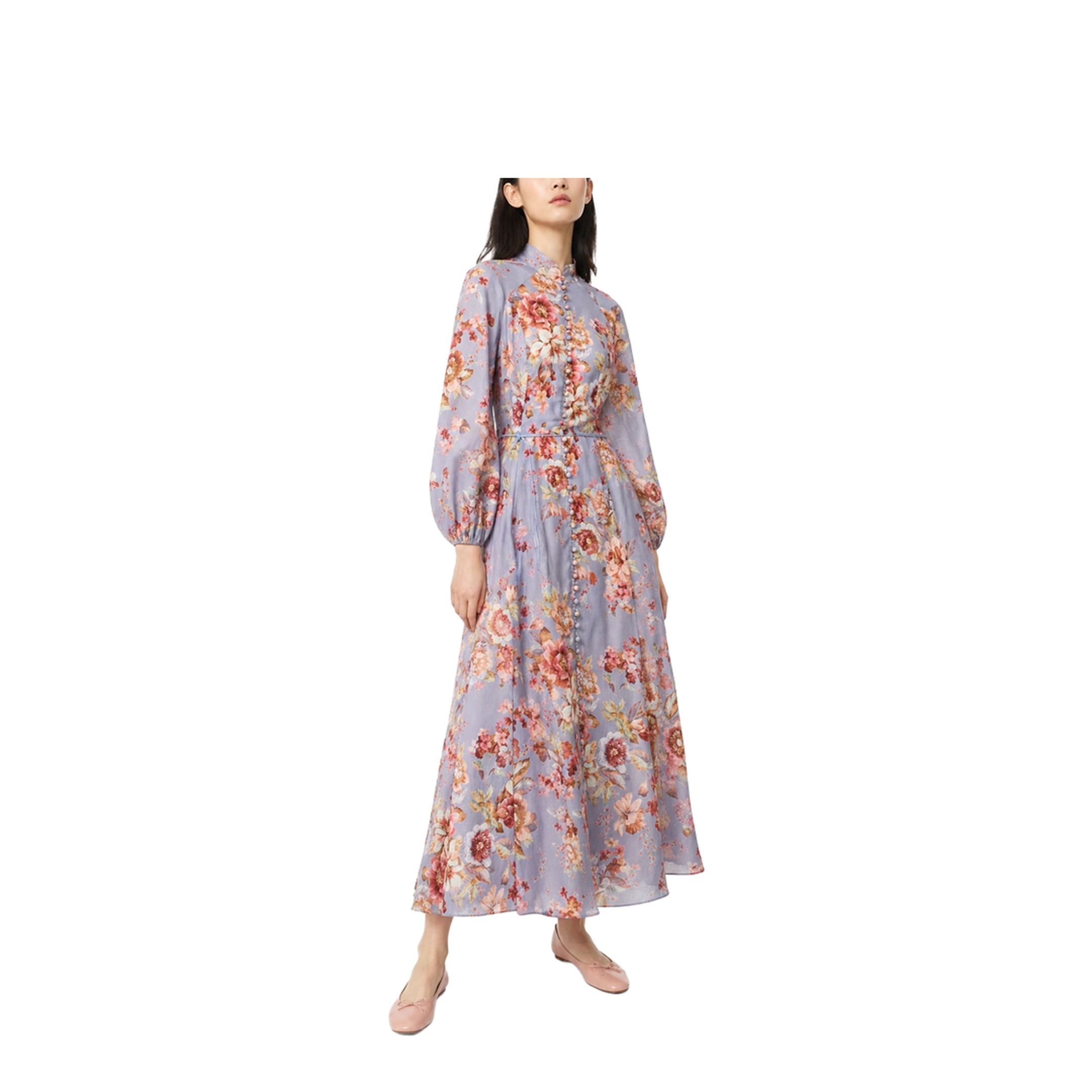 Awaken Billow Floral Maxi Dress - Image 2