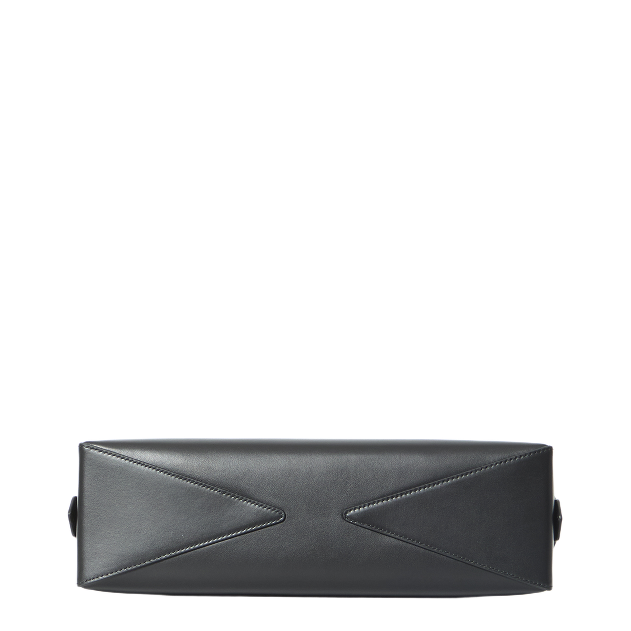 Le Teckel Medium Nubuk Shoulder Bag - Brown/Gold - Image 3