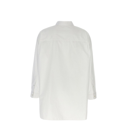Victoria Shirt White in Cotton - Image 2