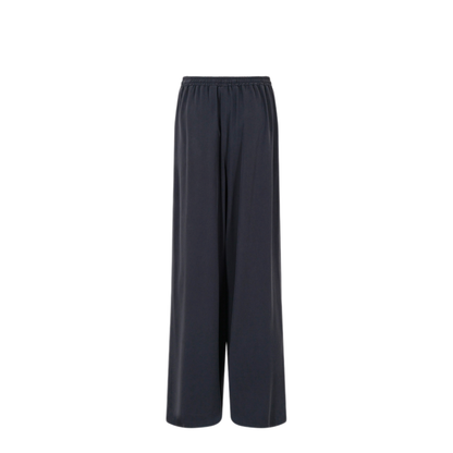 Wide-Fit Washed Silk Trousers - Image 2