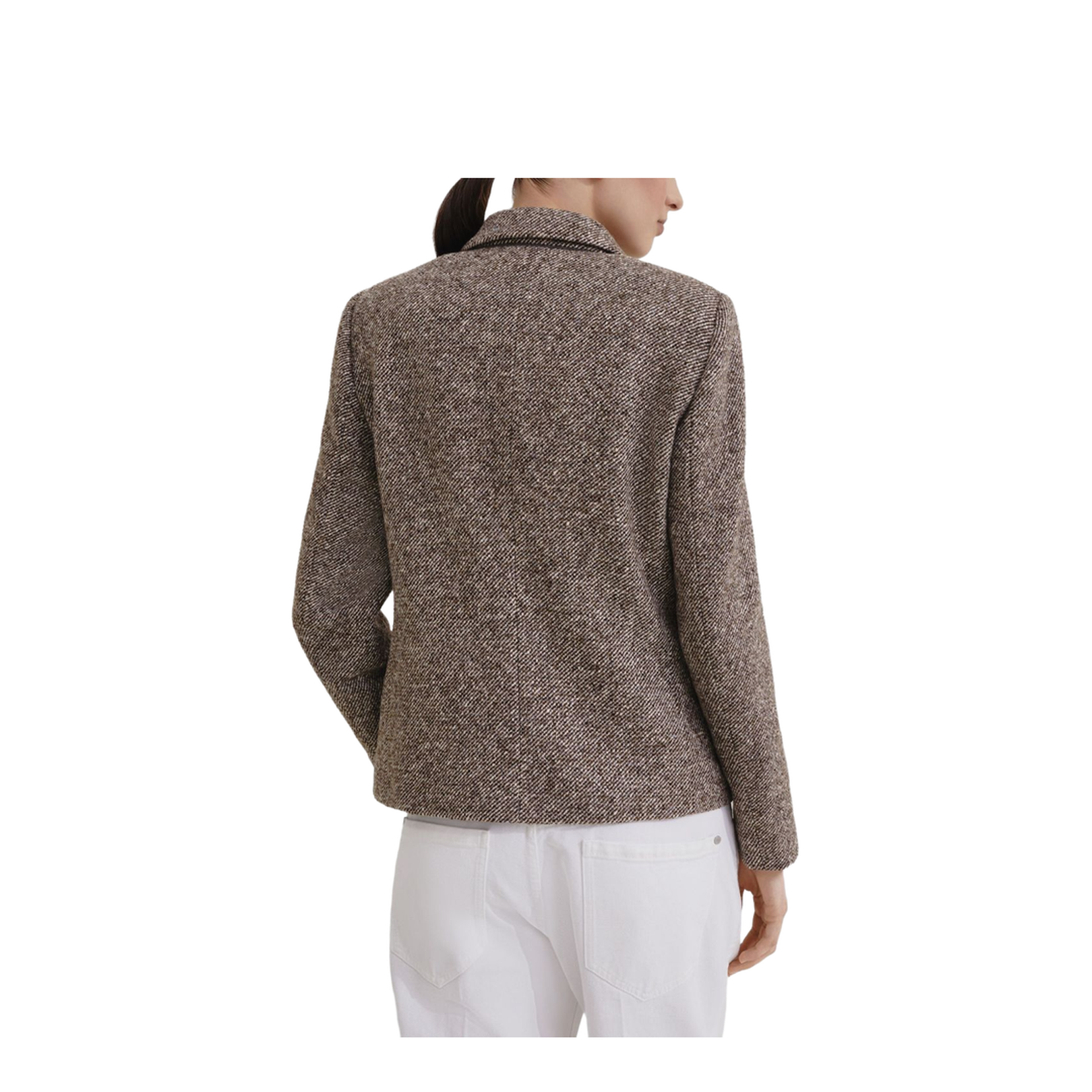 Double-breasted Silk Blend Blazer - Image 4