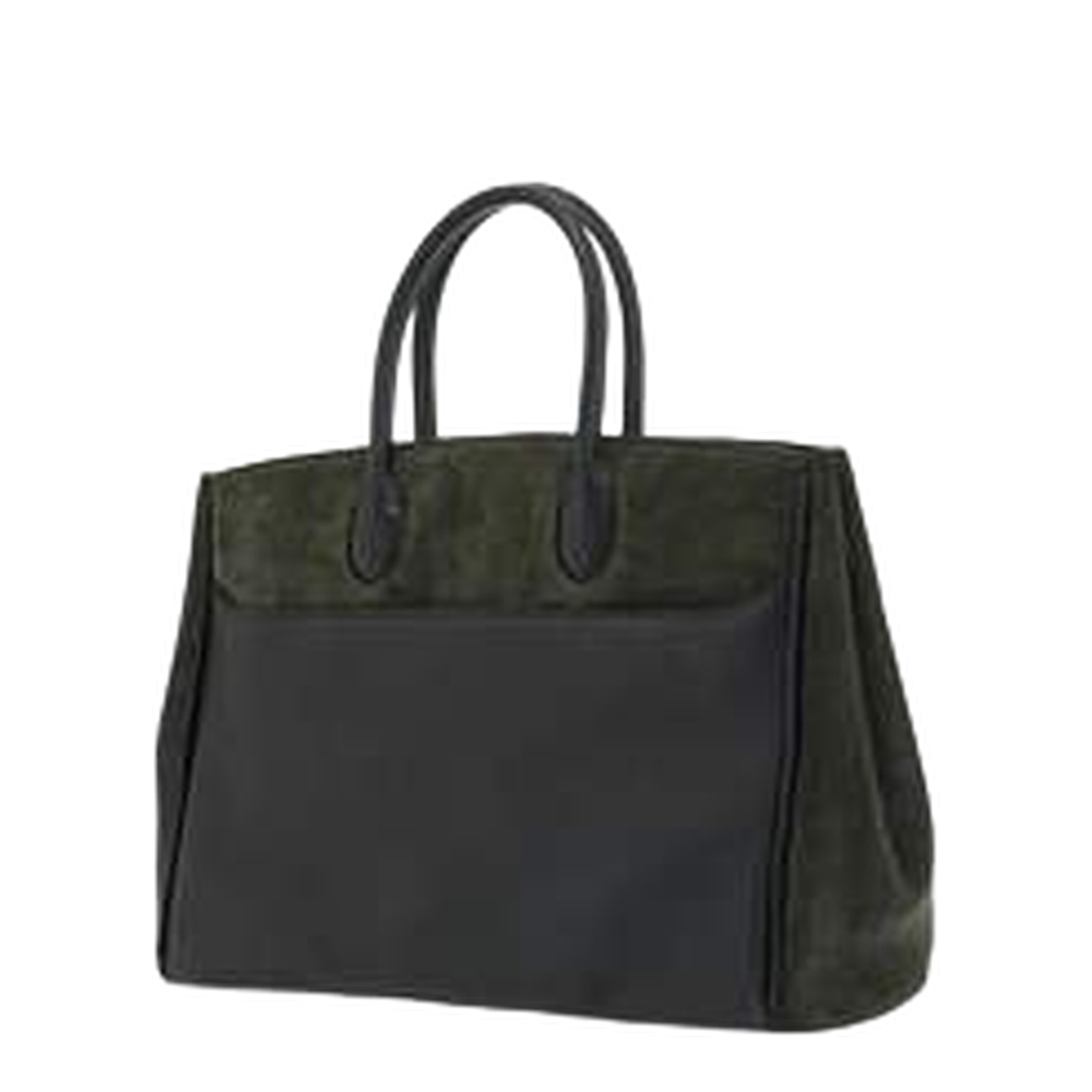 Rocking Horse Green Suede Bag - Image 1