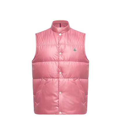 Bright Pink Restigo Down Gilet - Image 1