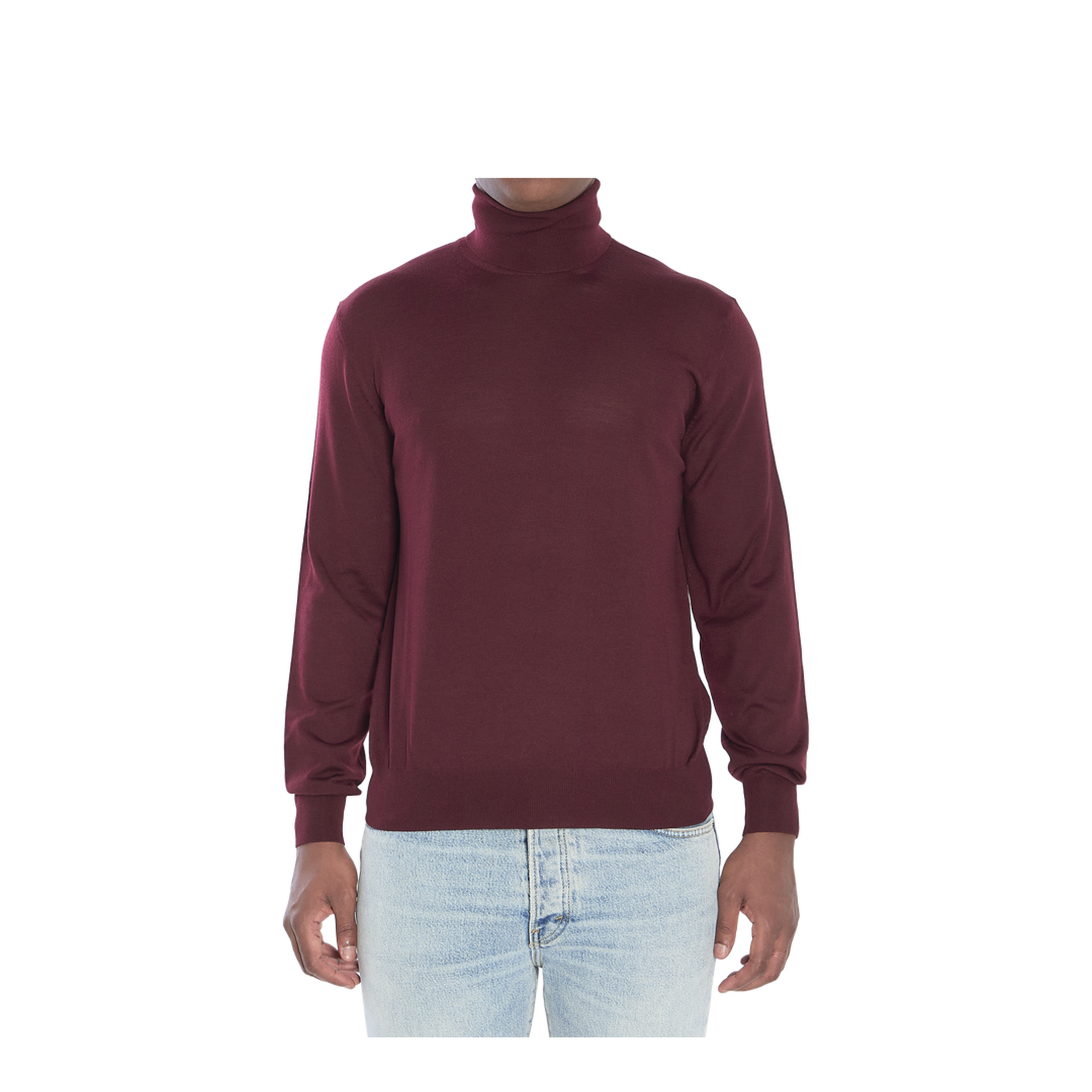 Wool turtleneck sweater - Image 1
