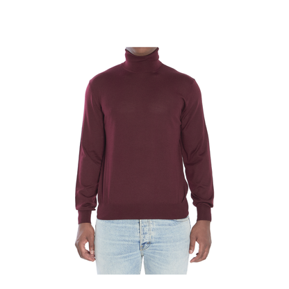 Wool turtleneck sweater - Image 1