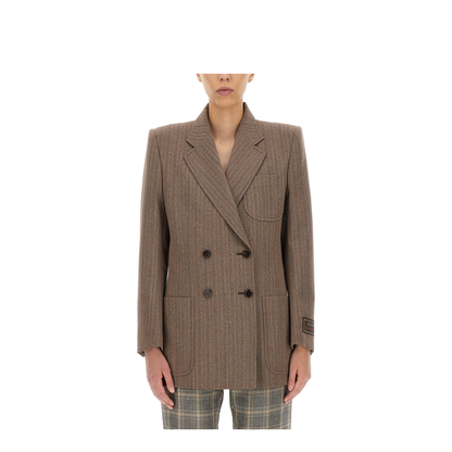 Herringbone Wool Jacket - Image 1