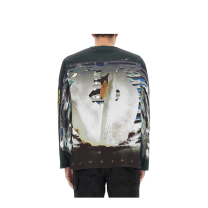 Swan Print T-Shirt - Image 5