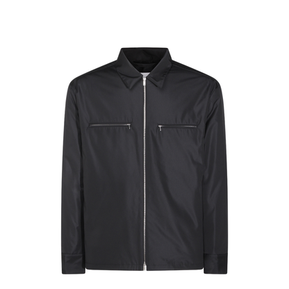 Men's Classic-Collar Jacket Black - Image 1