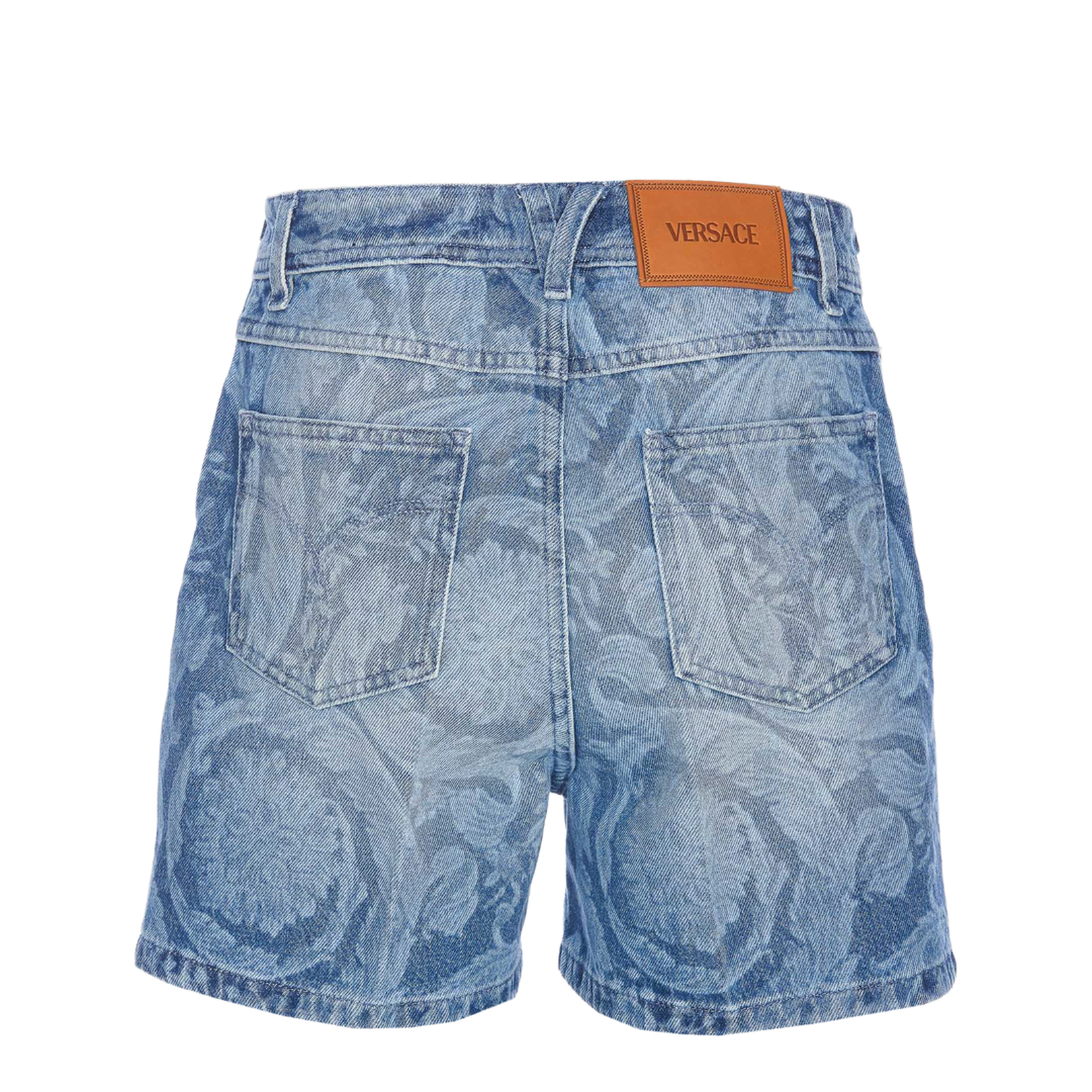 Denim Shorts In Blue - Image 2