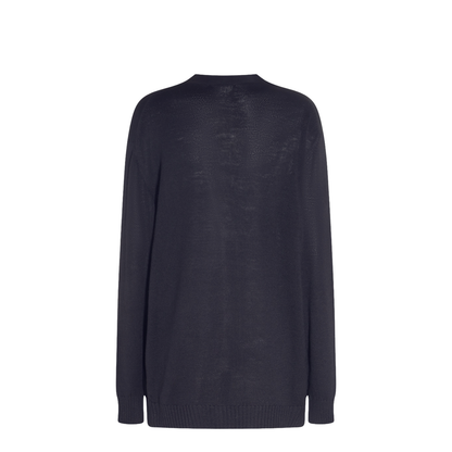 Dark Blue Wool Knitwear - Image 2