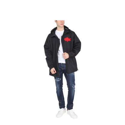 Jacket with Logo Patch - Image 2