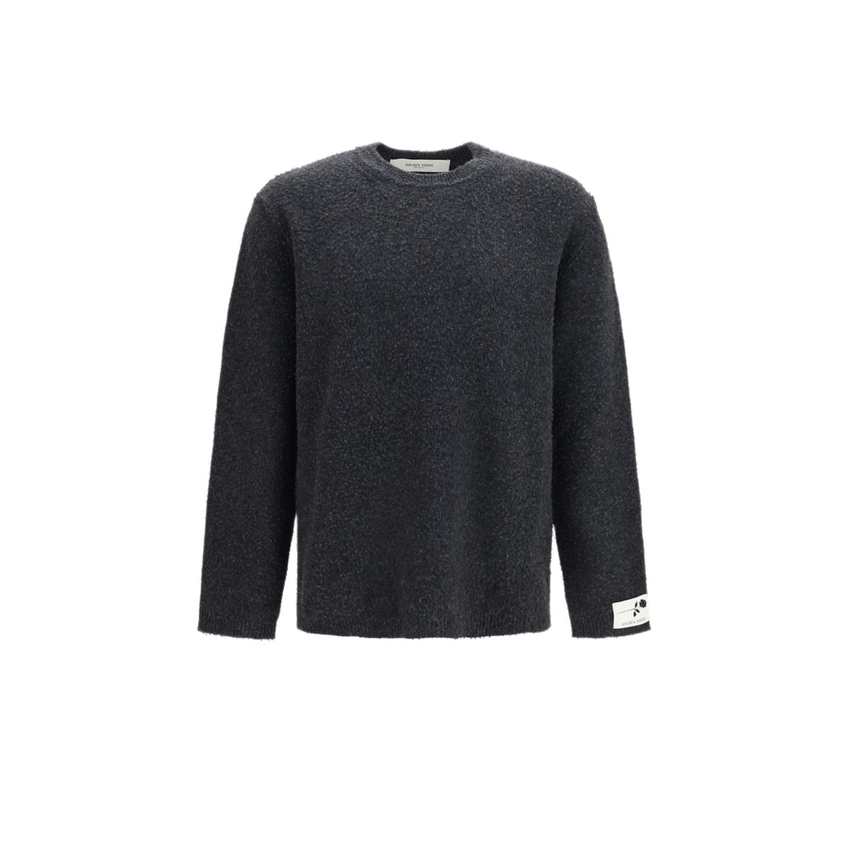Crew Neck Wool Sweater - Image 1