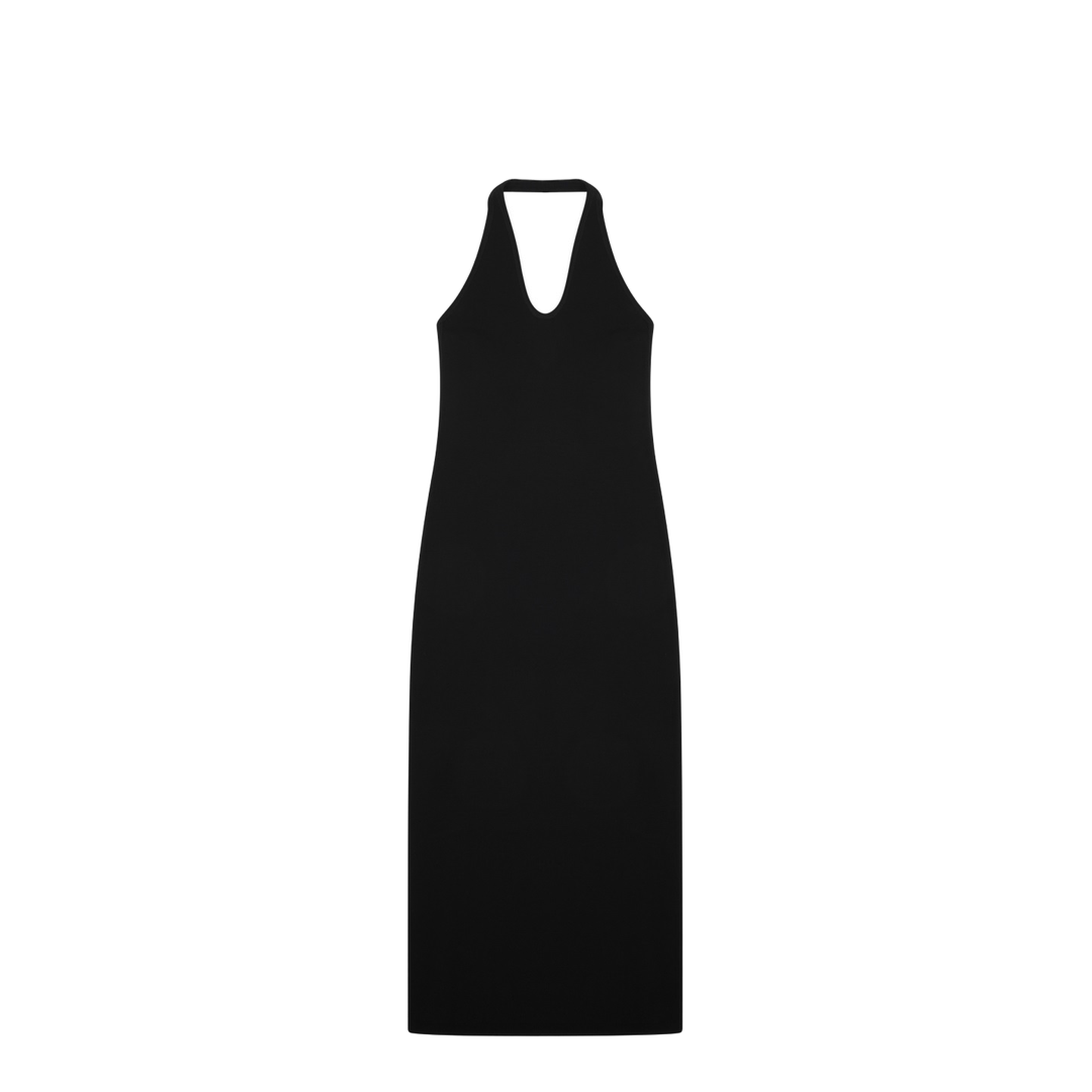 Halter Neck Midi Dress - Image 1