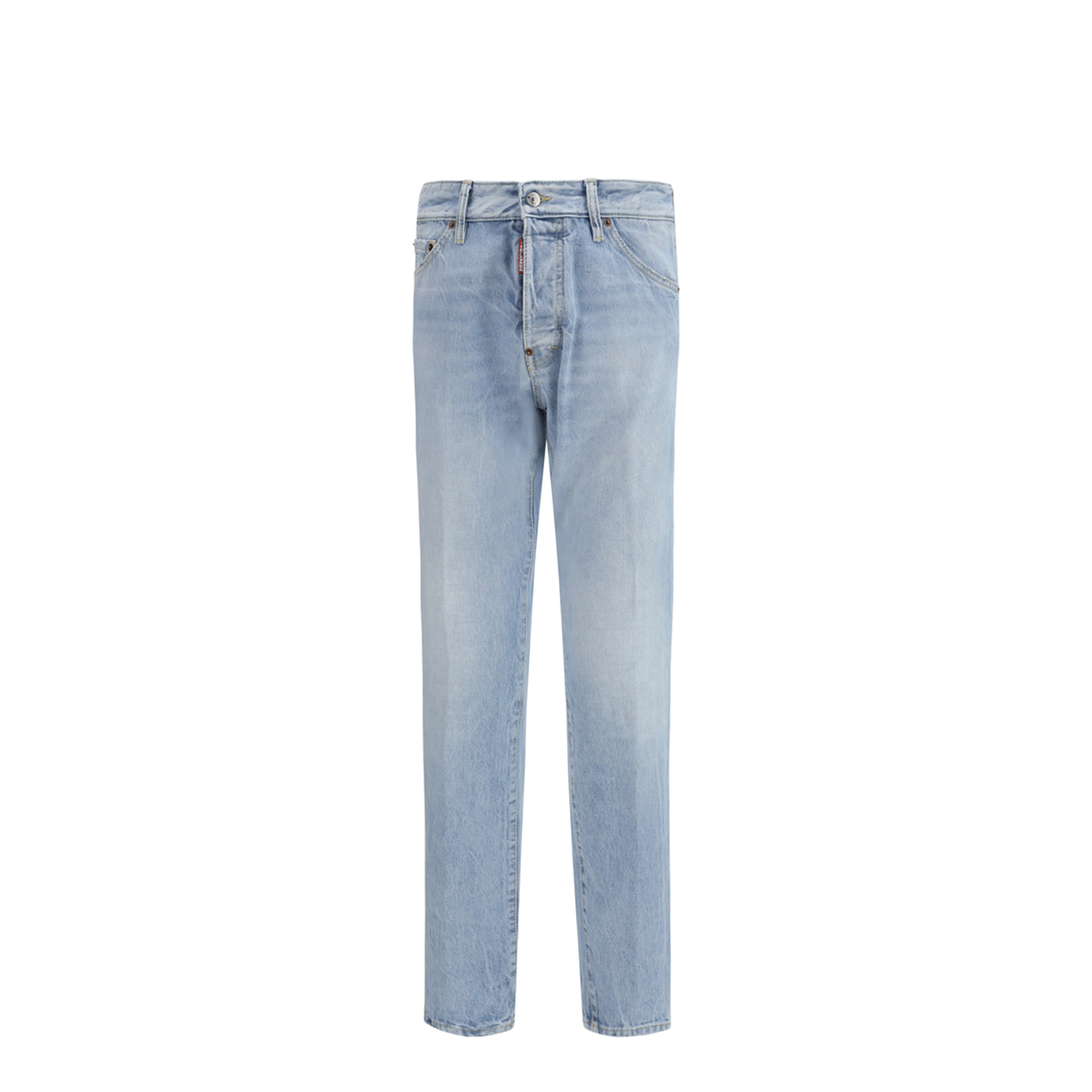 Belt-loop Ripped Jeans - Image 1