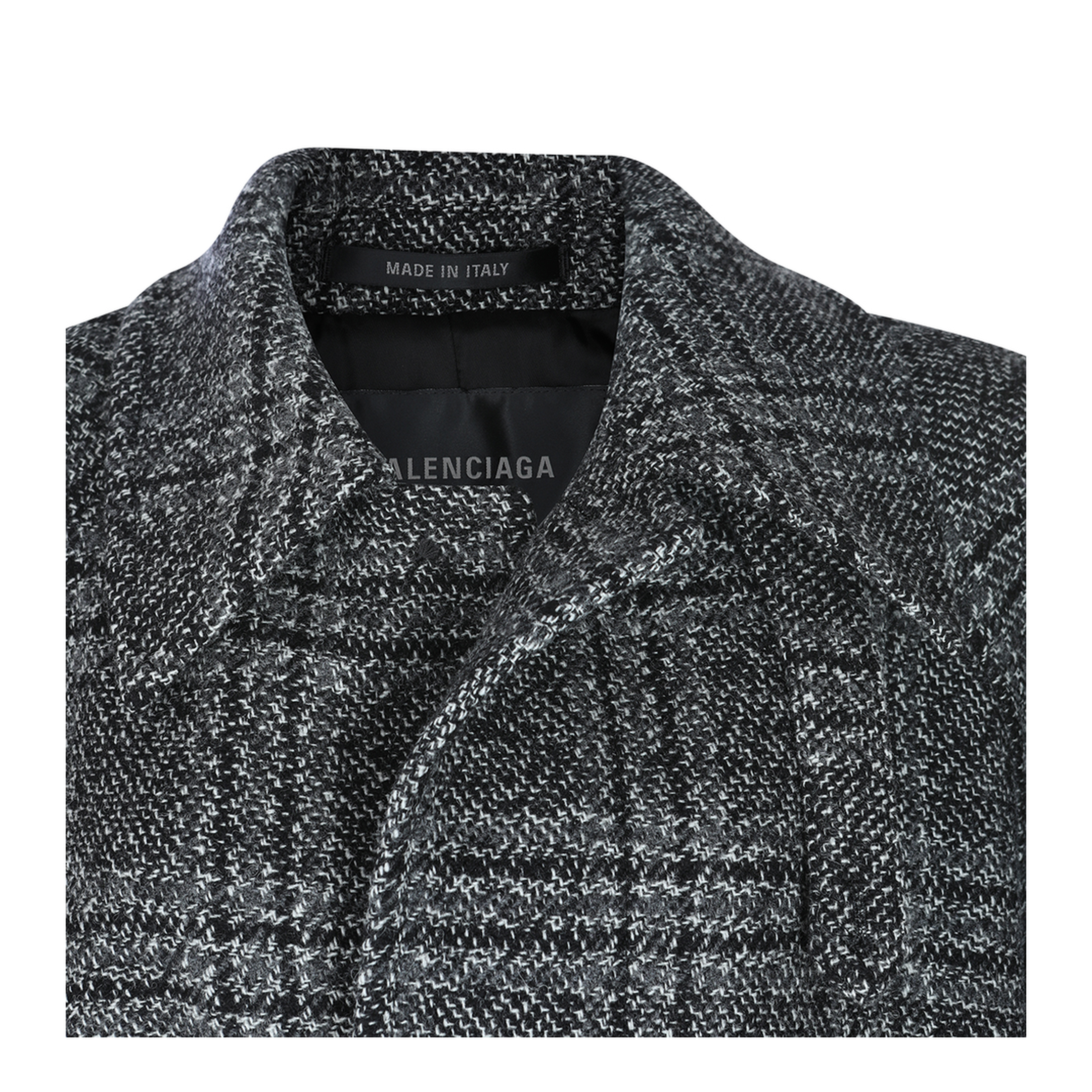 Grey One Layer Coat - Image 6