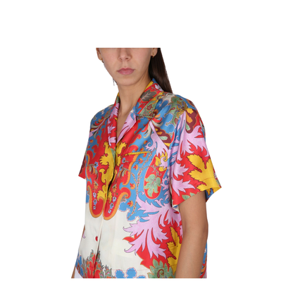 Silk Shirt Red - Image 4