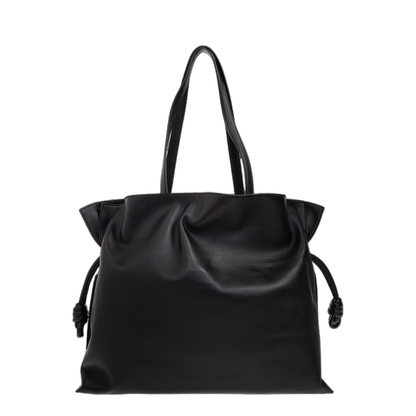 Flamenco XL Shopper Bag Black Burgundy - Image 3