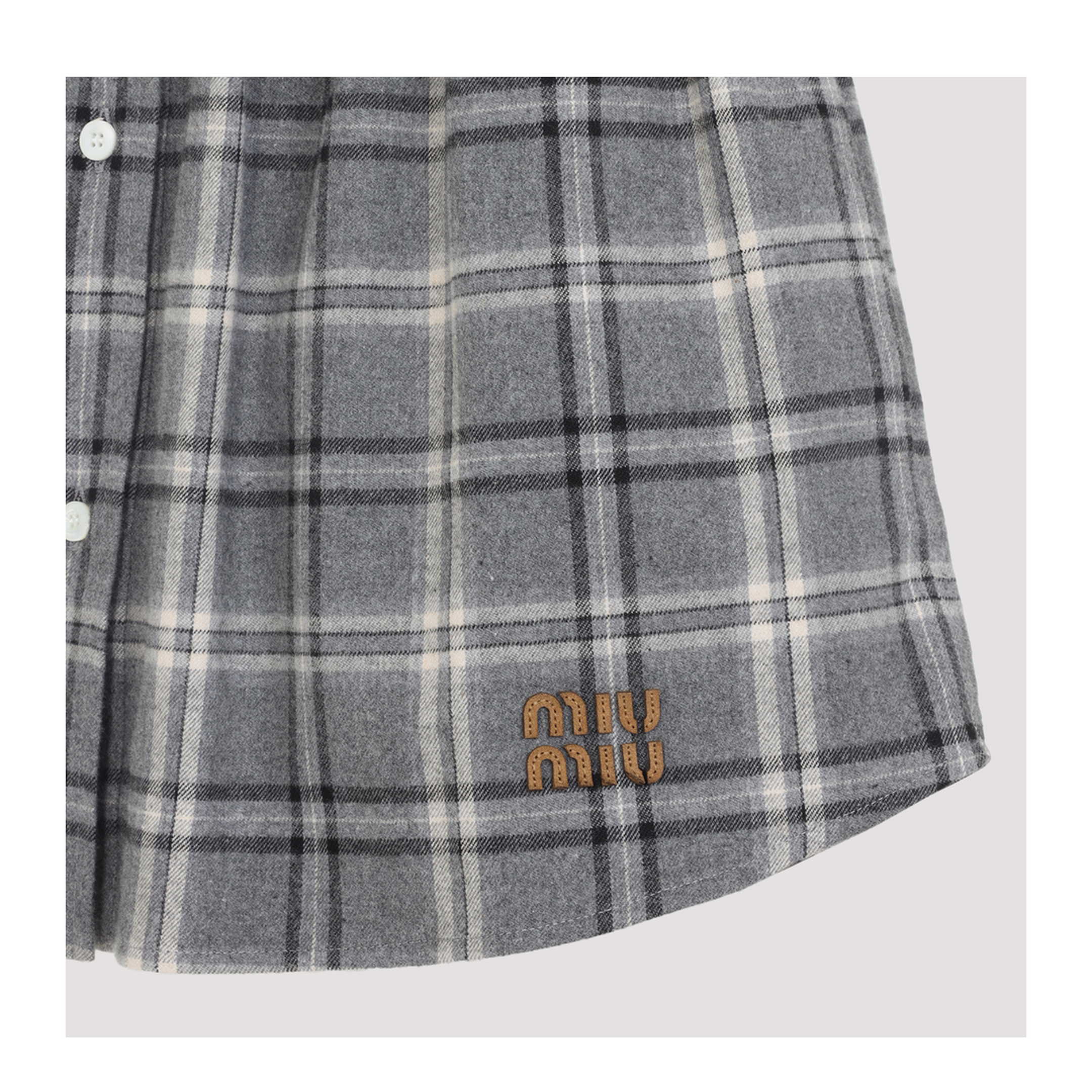 Cotton Midi Skirt - Image 5