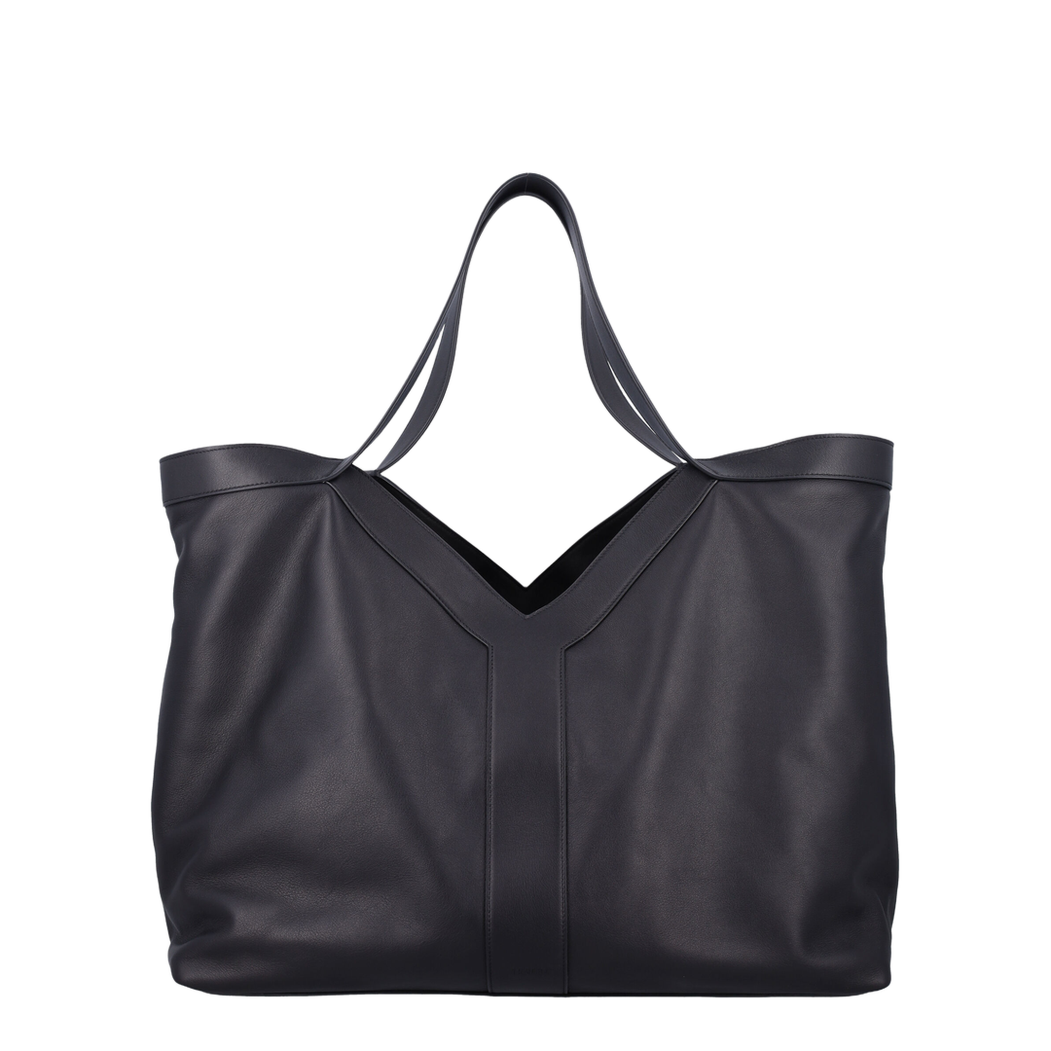 Large Tote in Leather - Image 1