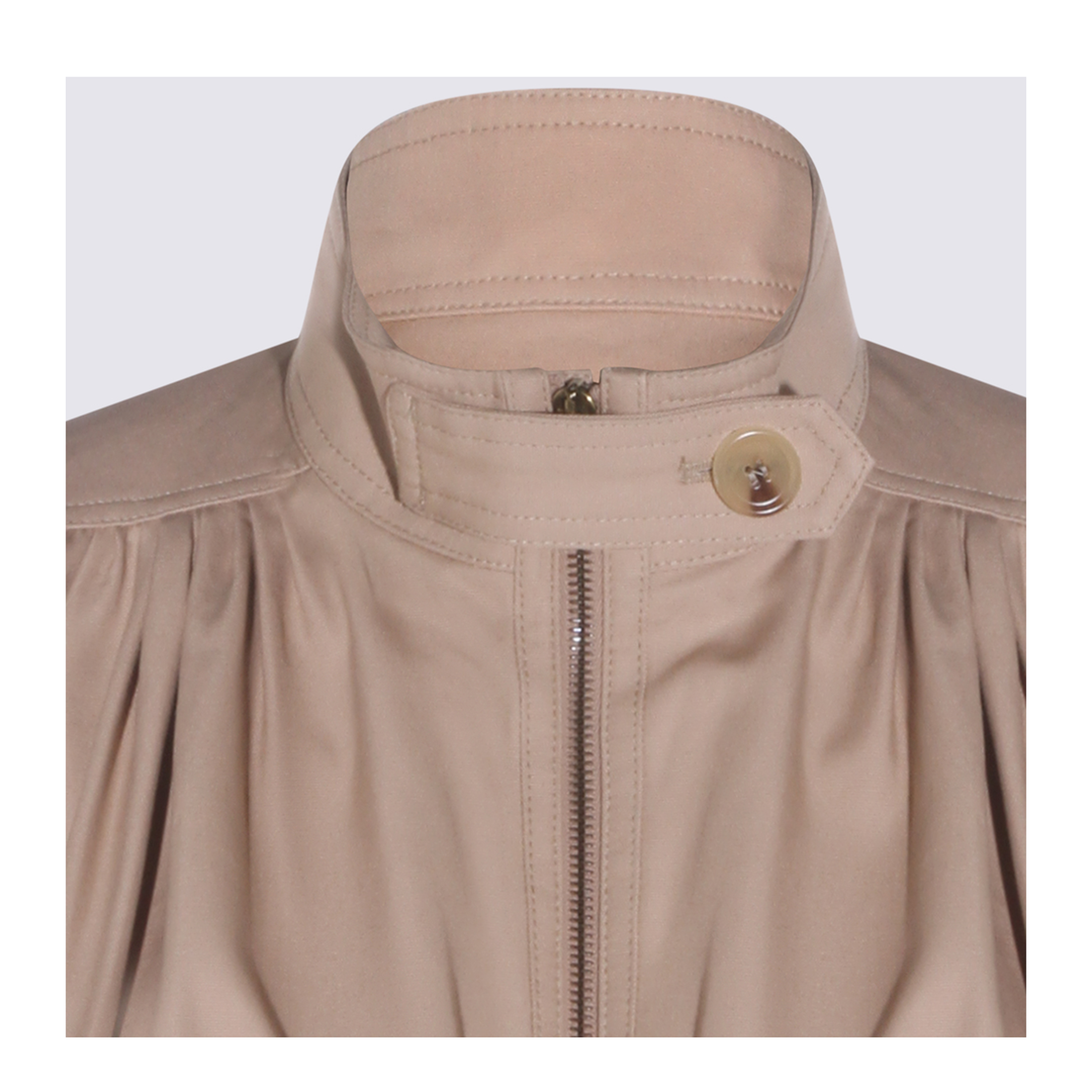 Curled Boule Cotton Jacket - Image 6