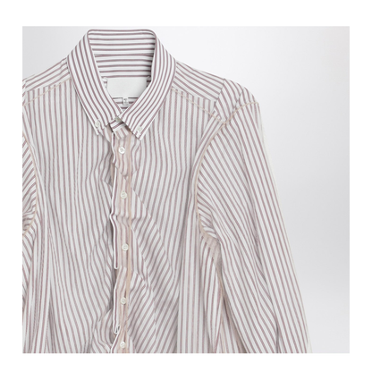 Striped Layered Tulle Shirt - Image 2