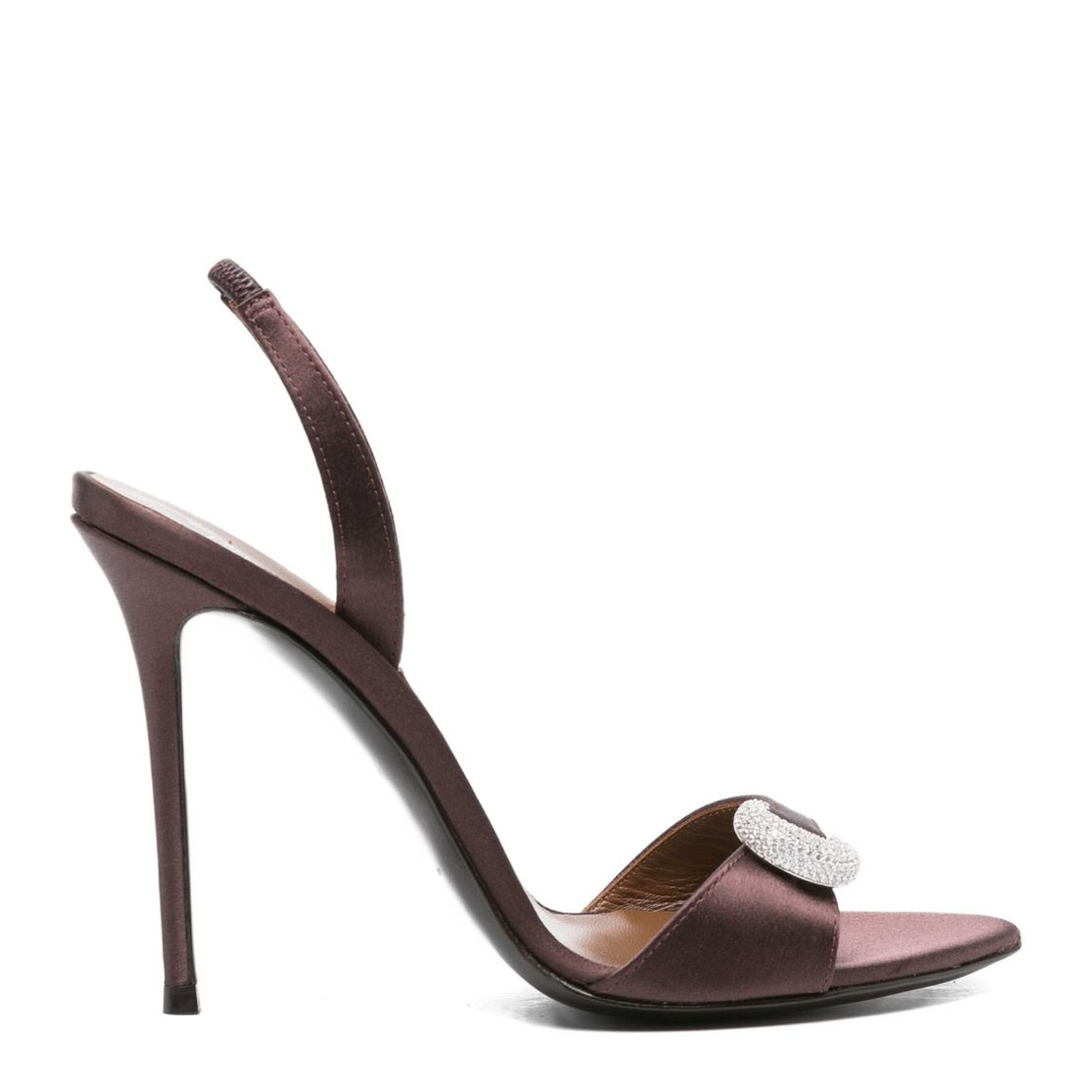 Brown Slingback Sandals - Image 1