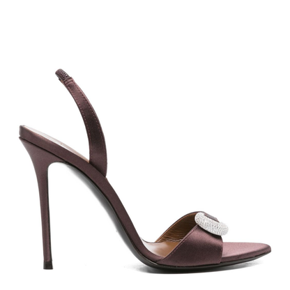 Brown Slingback Sandals - Image 1