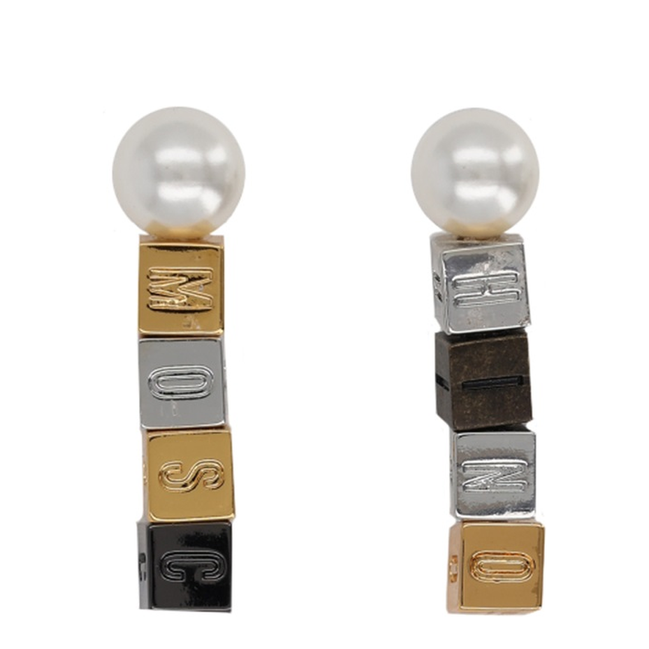 Earrings with Pearls - Image 1