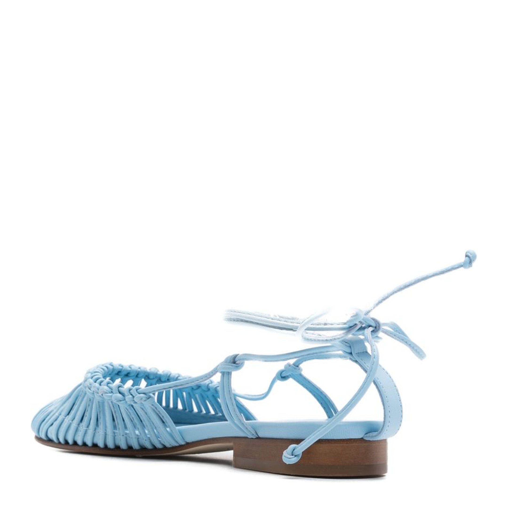 Flat Shoes Clear Blue - Image 3