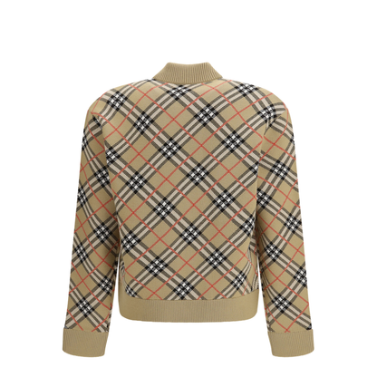 Vintage Check Zip Cardigan - Image 2