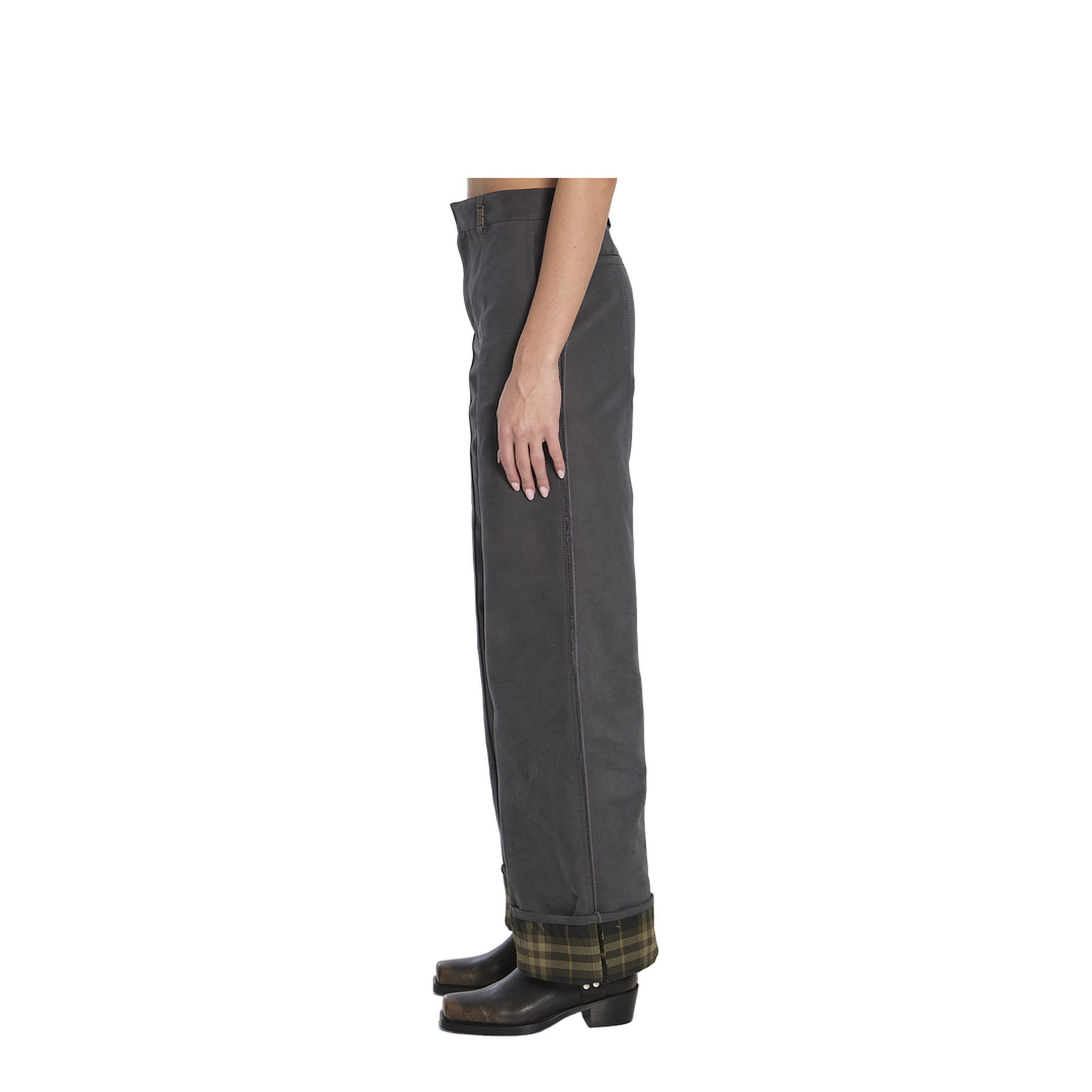 Trousers in Cotton and Nylon - Image 3