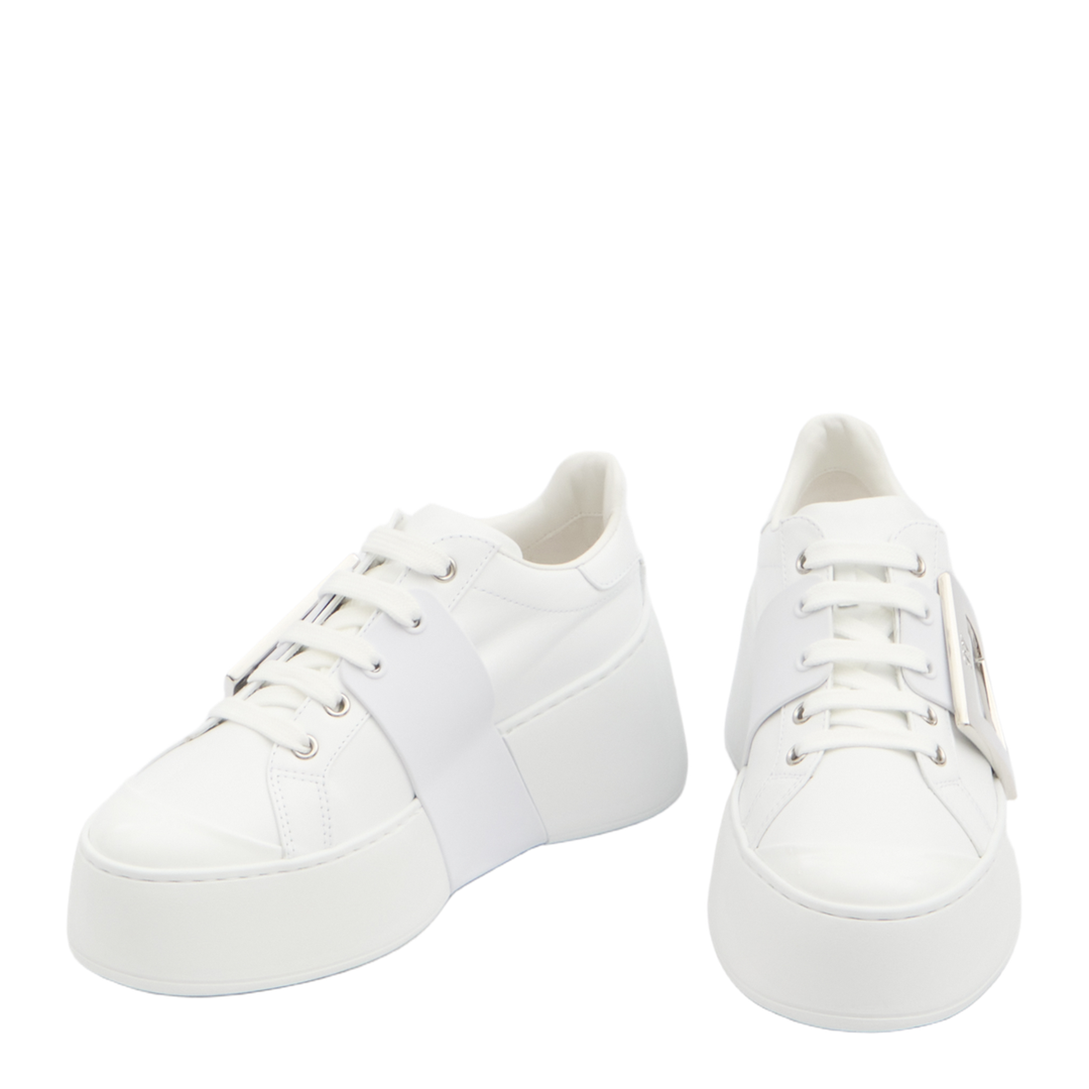 Viv Skate Sneakers - White - Image 5