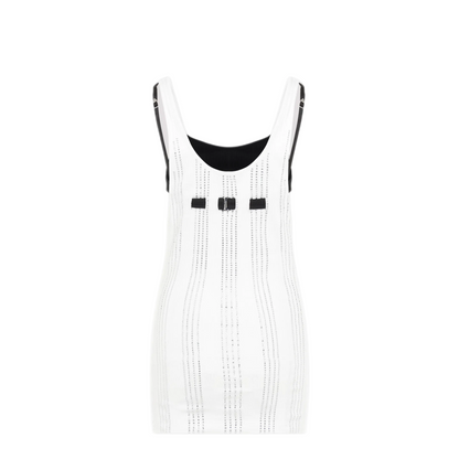 Flat Ribbed Jersey Tank Top - Image 4
