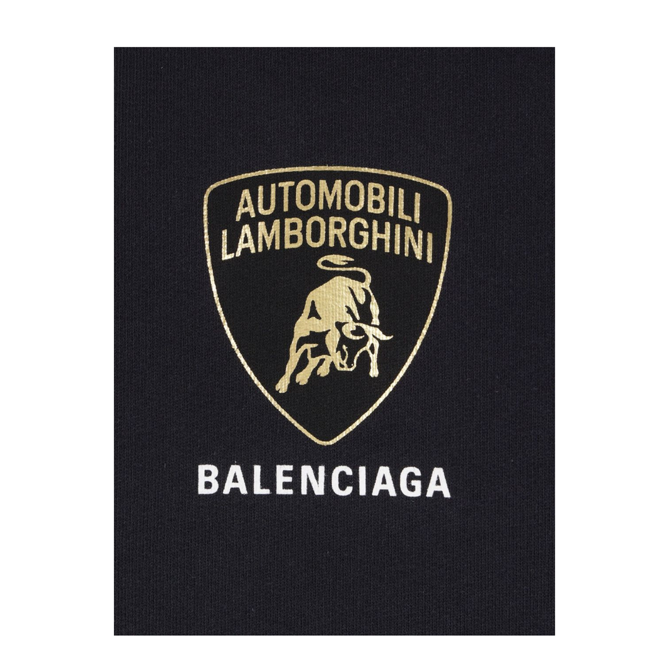 Hoodie with Lamborghini Shield Motif - Image 2