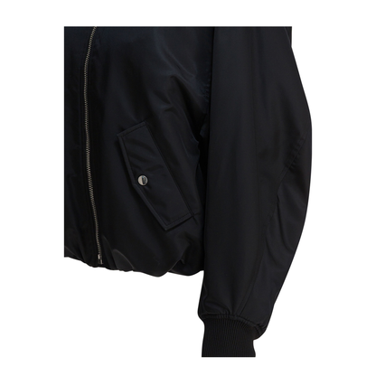 Nylon Bomber Jacket - Image 4