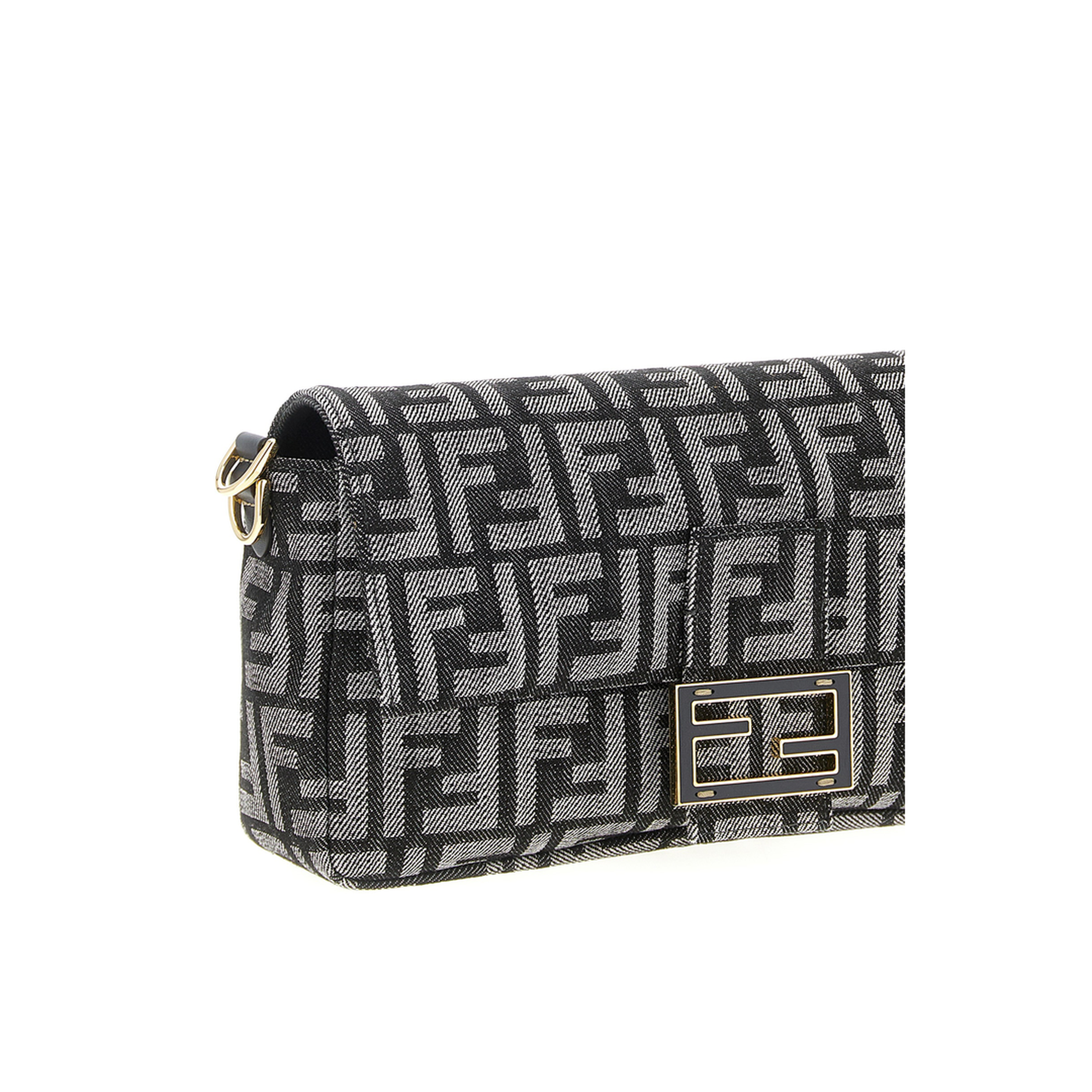 Baguette FF Handbag Gold - Image 3