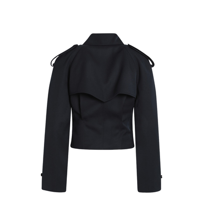 Short Double-Breasted Jacket - Image 2