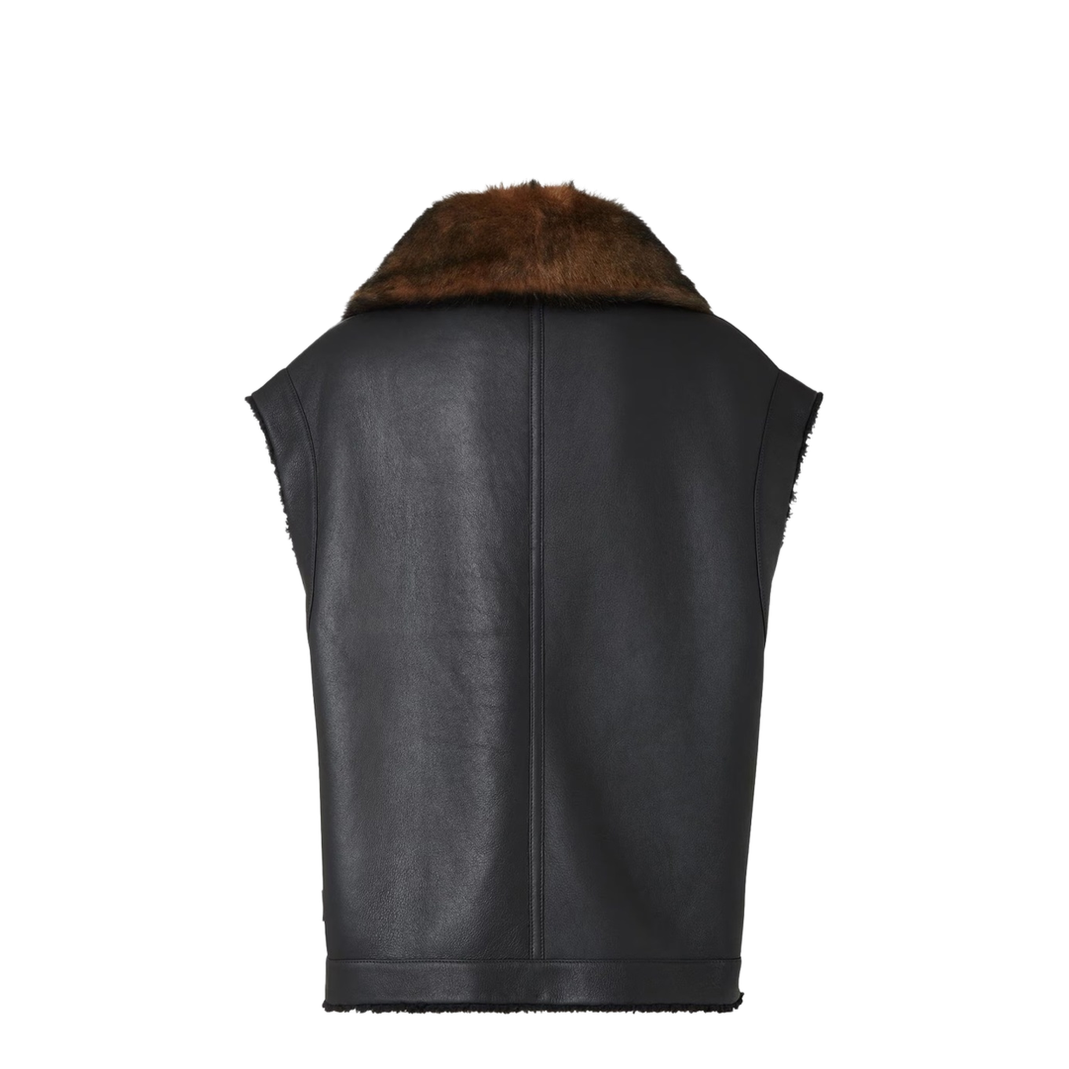 Sheepskin Fur Vest - Image 3