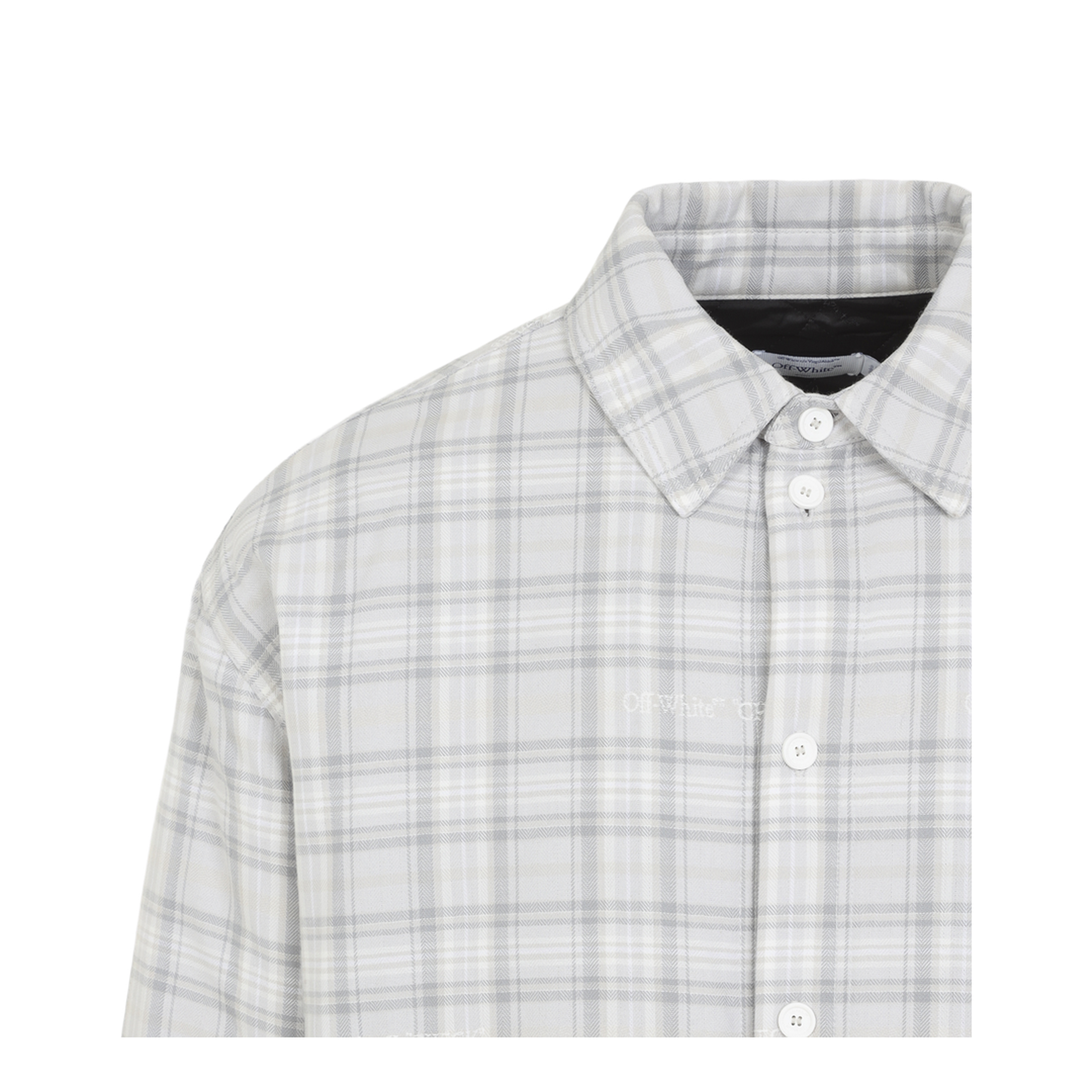 Flannel Wool Overshirt Padded Coat - Image 5