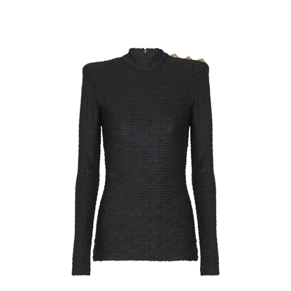 Knitted Sweater Black - Image 1