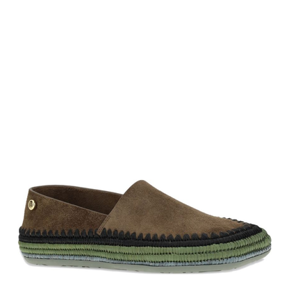 Rio Slipper in Suede and Raffia - Image 4