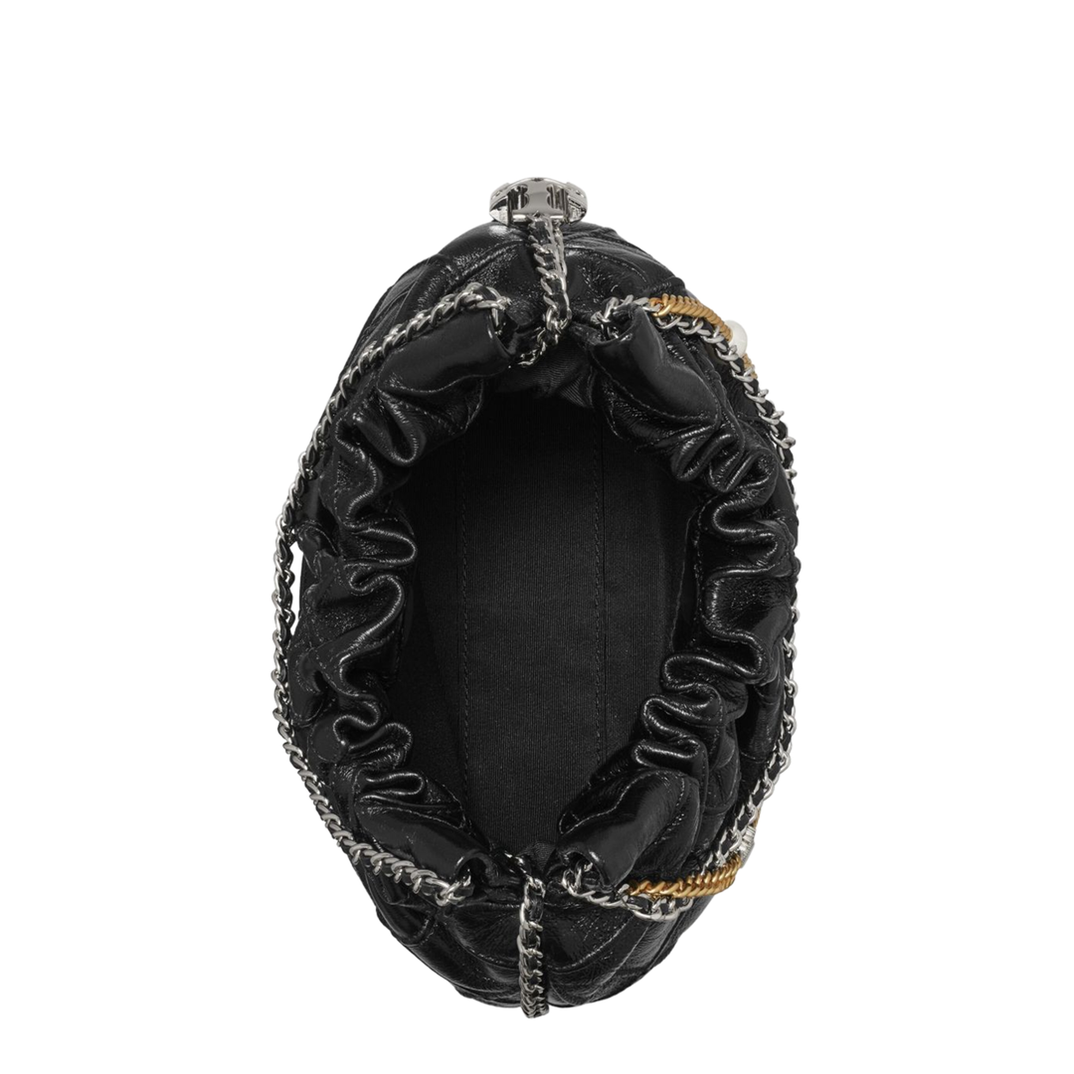 Fleming Mini Leather Hobo Bag - Image 2