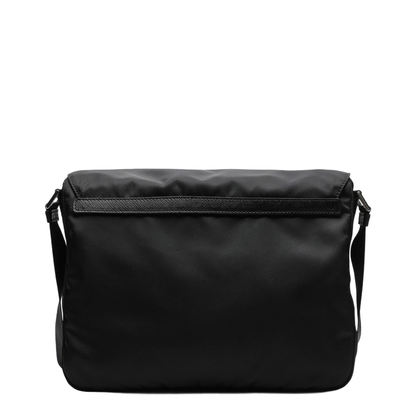 Black Re-Nylon Medium Cross-Body Bag - Image 2