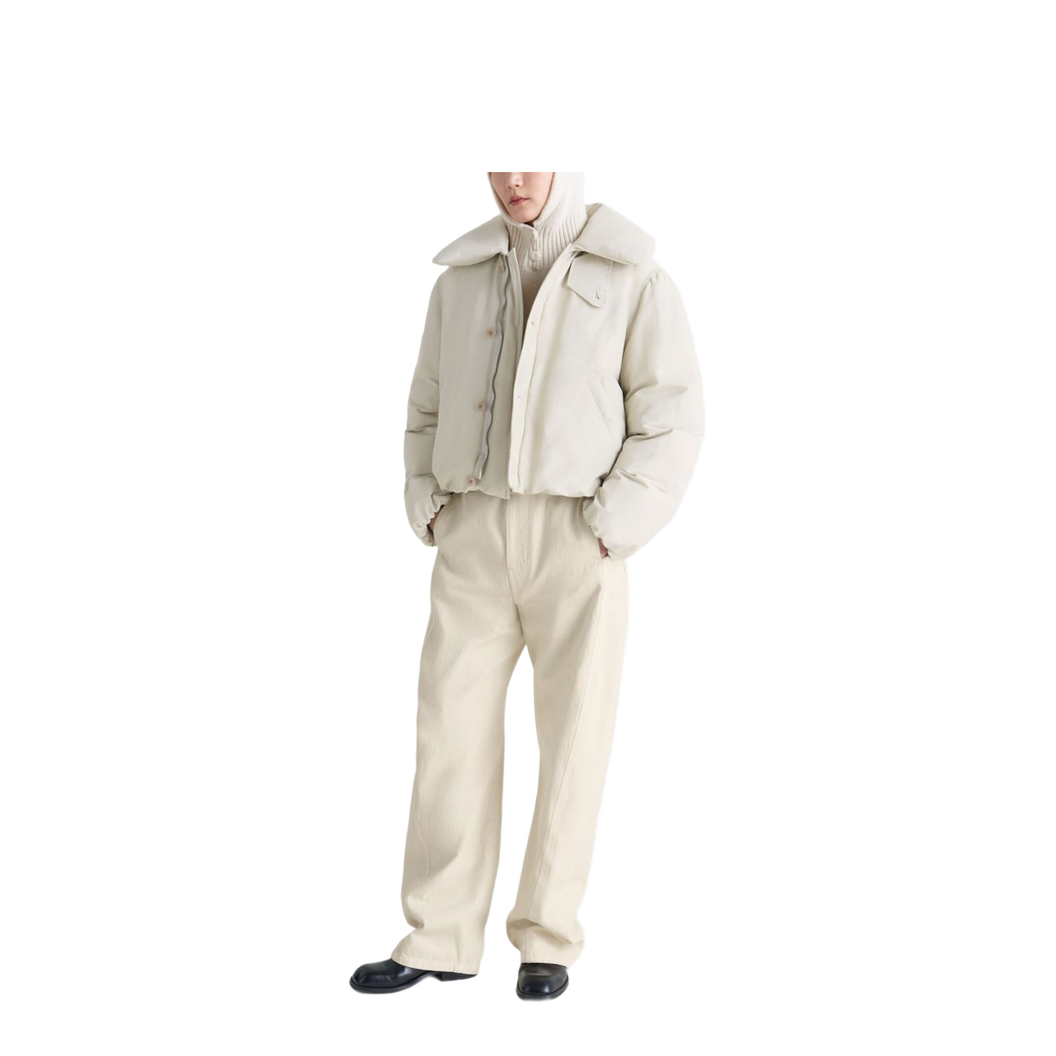 Down Jackets Short Puffer Blouson - Image 6