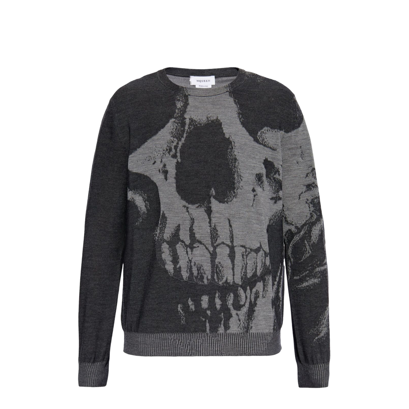 Skull Print Sweater - Image 1